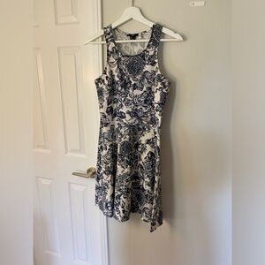H&M Blue & White Floral Dress